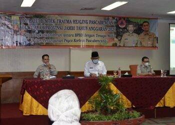 Sudirman Buka Bimtek Trauma Healing Pasca Bencana