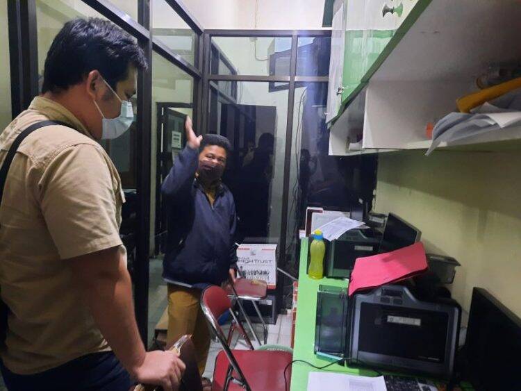 Mabes Polri Geledah Ruangan Dukcapil Kota Jambi