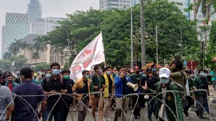 Aksi BEM SI Tuntut Jokowi Disebut Mirip Simpatisan Habib Rizieq