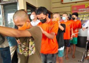 Aksi Anarkis Geng Motor di Jambi Didanai PSK Online