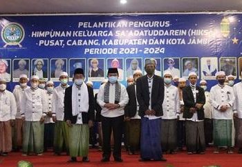 Gubernur Kukuhkan Pengurus Himpunan Keluarga Sa’adatuddaren