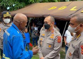 Kapolda Jambi Serahkan Jenazah Siswa SPN Papua