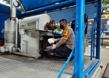 9,6 Kilo Sabu Dimusnahkan Polda Jambi