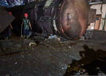 Rebusan Sawit PTPN 6 di Sungai Bahar Bocor