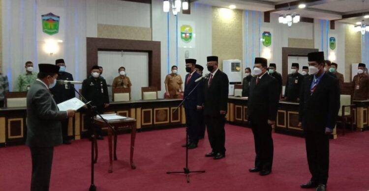 Al Haris Kembali Lantik Pejabat Eselon II