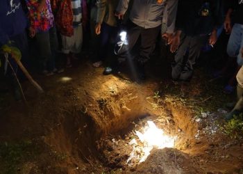 Mayat Pria di Merangin Terkubur Dibungkus Karung