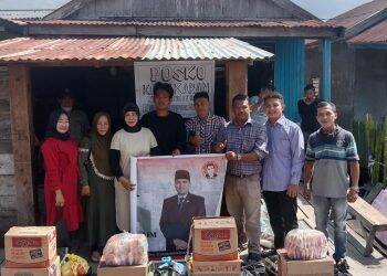 Rendra Usman Bantu Korban Kebakaran, Ingatkan Hal Ini ke Warga Tanjab Barat