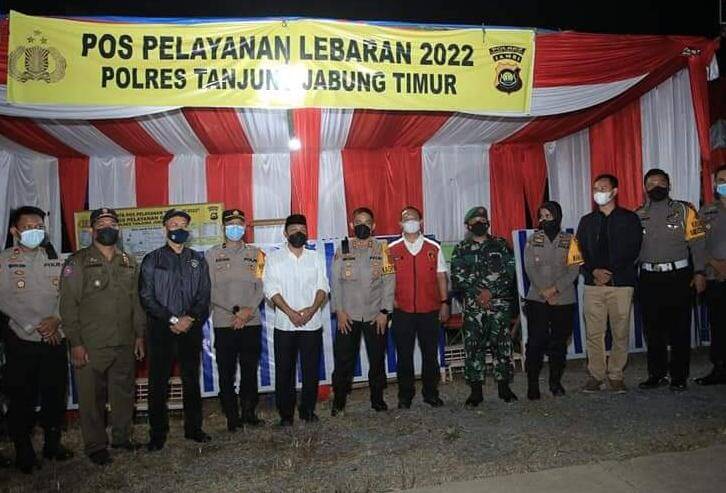 Sekda Tinjau Pos Pelayanan Lebaran 2022