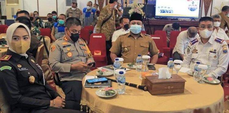 Wabup Tanjabtim Ikuti Sosialisasi Perpres 87 Tentang Saber Pungli
