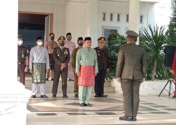 Sekda Pimpin Upacara Hari Lahir Pancasila 2022
