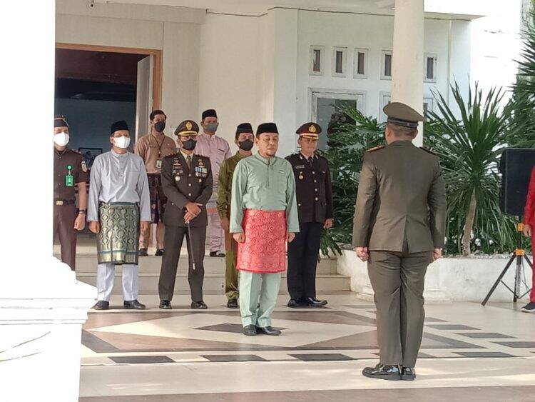 Sekda Pimpin Upacara Hari Lahir Pancasila 2022