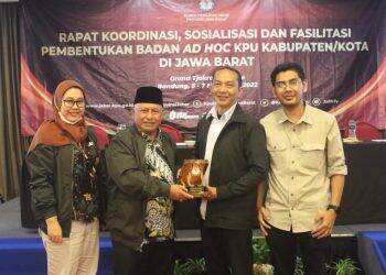 Rakor KPU Jabar, JMSI Paparkan Strategi Pembentukan Badan Ad Hoc Melalui Media Siber dan Sosial