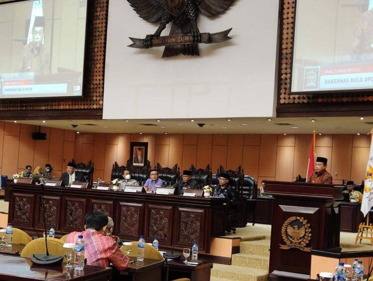 Tampil di Podium Senayan sebagai Utusan Pemprov se-Indonesia, Al Haris Bahas Hubungan Pusat dan Daerah