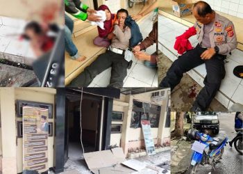 Bom Bunuh Diri, Tiga Anggota Polsek Astanaanyar Dilarikan ke Rumah Sakit