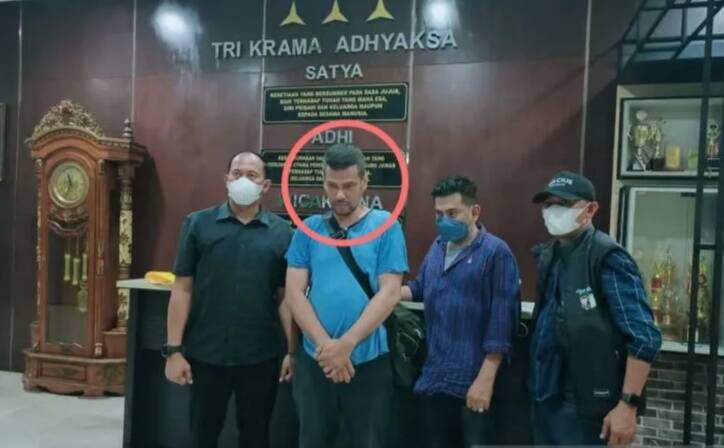 Tampang Terpidana Proyek Jalan Tebo, Kemarin Garang Minta Ampun sampai ke Atas Genting