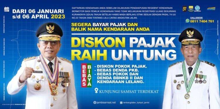 Mumpung Masih Ada Waktu sampai 6 April, Ayo Bayar Pajak Motor