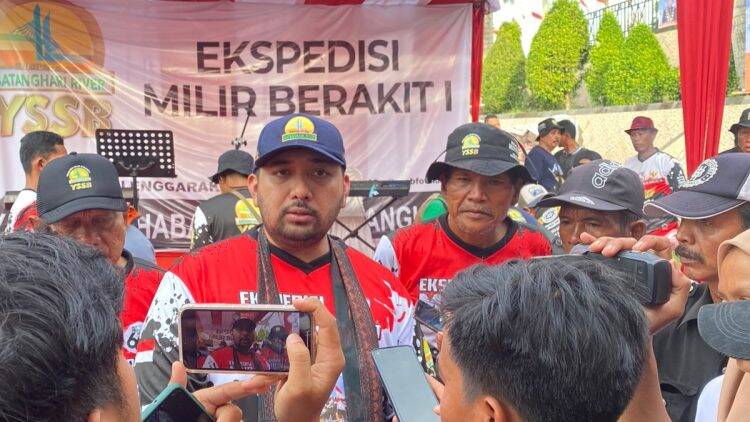 Waka Pinto Ikut Gabung Tim Ekpedisi Milir Berakit