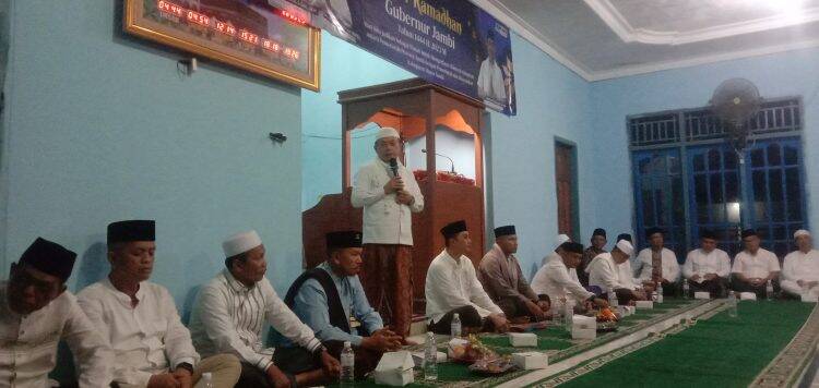 Doa Gubernur Jambi untuk Seluruh Warga Bahar: Insya Allah…