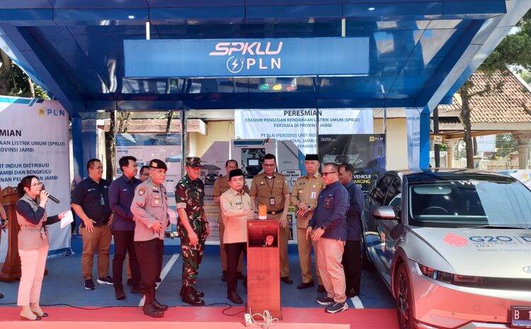 Stasiun Pengisian Kendaraan Listrik Umum Diresmikan Al Haris