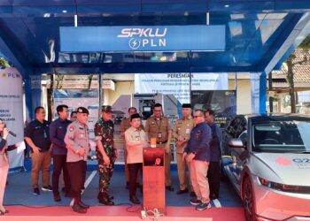 Stasiun Pengisian Kendaraan Listrik Umum Diresmikan Al Haris