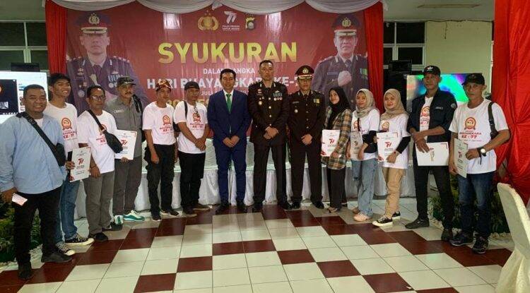 Daftar Juara Lomba Karya Tulis Jurnalistik Polres Batanghari HUT ke-77 Bhayangkara 2023