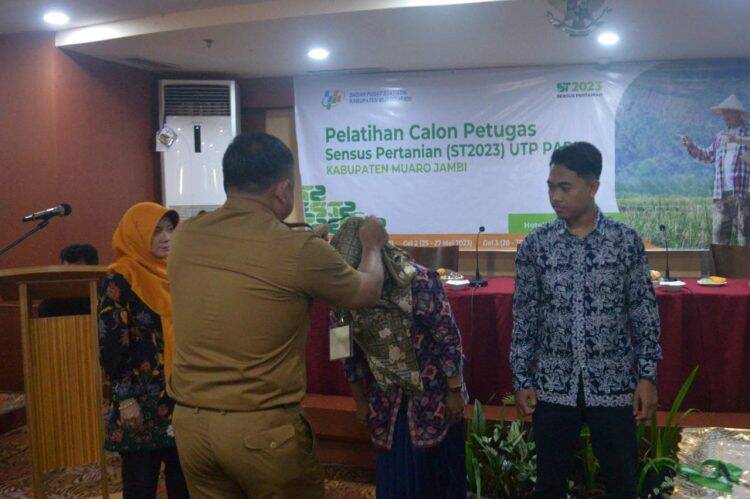 Budhi Hartono Buka Pelatihan Petugas Sensus Pertanian