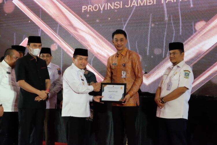 Pemkab Muaro Jambi Dapat Piagam Penghargaan Percepatan Penurunan Stunting