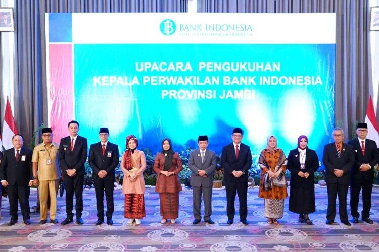 Bachyuni Deliansyah Hadir Pengukuhan Kepala Perwakilan Bank Indonesia
