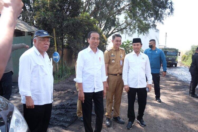 Bachyuni Deliansyah juga Dampingi Jokowi ke Talang Duku 