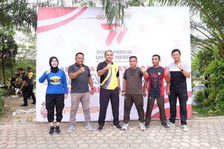 Budhi Hartono Ikuti Jalan Santai Polres Muaro Jambi