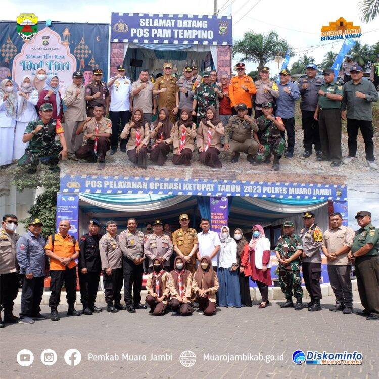 Pj Bupati dan Rombongan Tinjau Pos Arus Mudik 2023