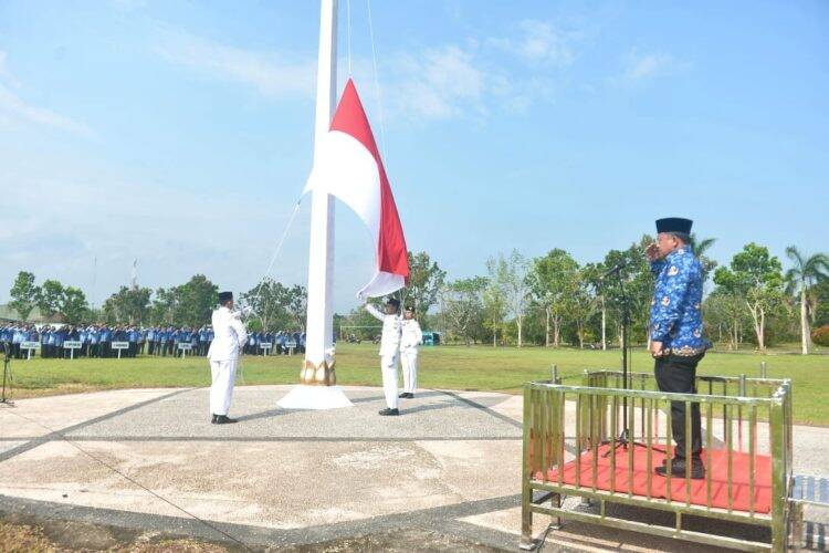 Upacara Hari Kesadaran Nasional oleh Pemkab Muaro Jambi