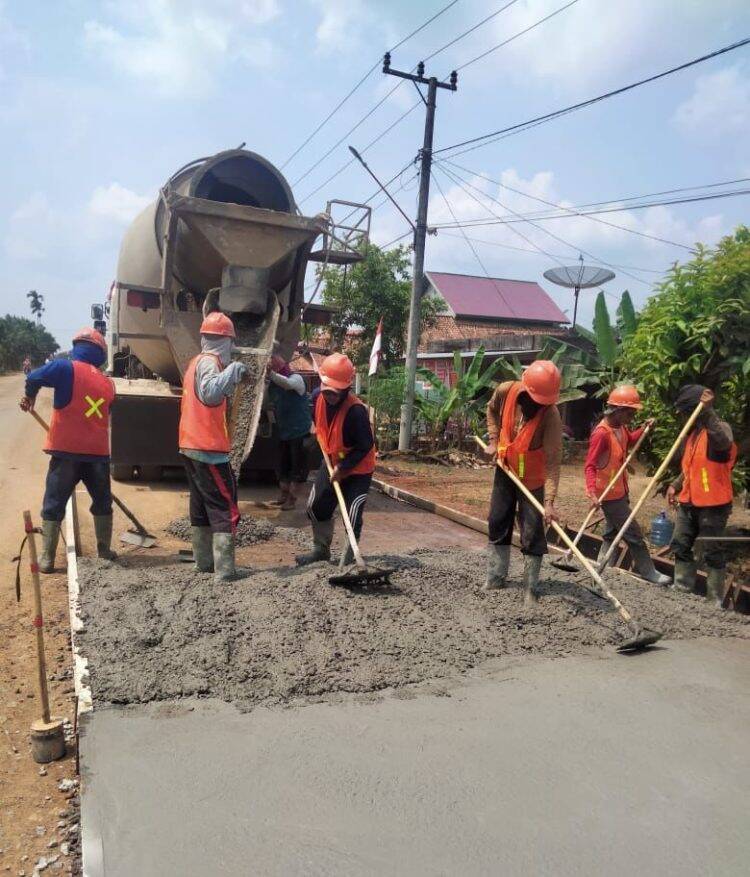 SKK Migas – PetroChina Rigid Beton Jalan Blok D Geragai