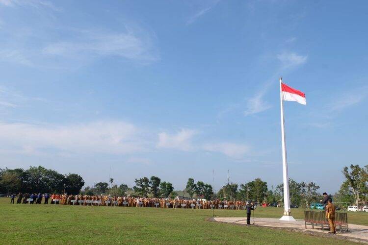 Pemkab Muaro Jambi Kembali Gelar Apel Gabungan Disiplin ASN