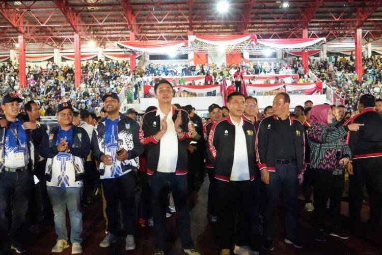 Bachyuni Deliansyah Beri Semangat Atlet Porprov Muaro Jambi