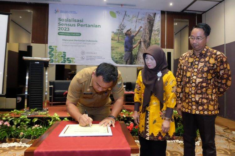 Budhi Hartono Buka Sosialisasi Sensus Pertanian 2023