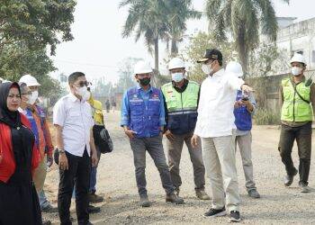 Tinjau Dua Ruas Jalan Pembangunan Lewat Program Inpres, Edi Purwanto: Terimakasih Pak Jokowi