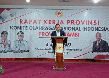 Tiga Point Besar Disepakati di Rakerprov KONI Provinsi Jambi 2023