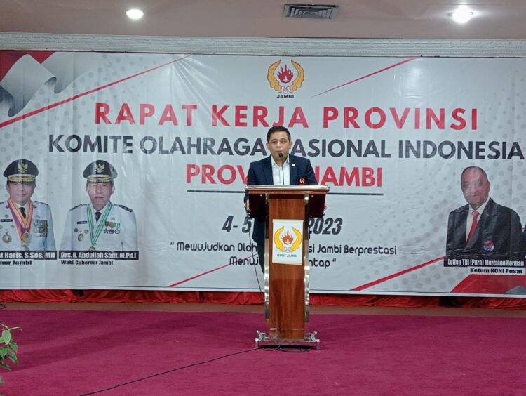Tiga Point Besar Disepakati di Rakerprov KONI Provinsi Jambi 2023