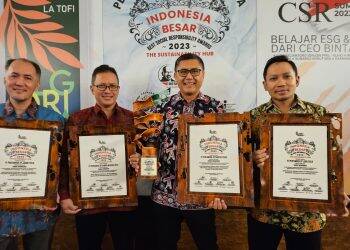 Pertamina EP Jambi Field Raih Penghargaan Indonesia Besar 2023 Program Cegah Stunting dan Gizi Kurang 