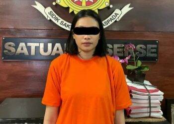 Tampang Wanita Cantik asal Jambi Diringkus Polisi Ngurah Rai Bali