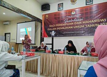 KPU Tebo Gelar Sosialisasi, Ungkap Titik Penting Perempuan dalam Pemilu