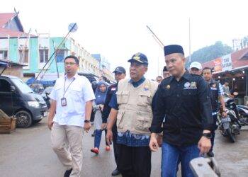Wagub Jambi Sidak Pasar Jelang Natal dan Tahun Baru 2024, Harga Bahan Pokok Stabil dan Stok Aman