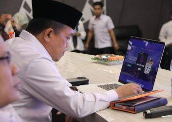 Saat Al Haris Menyapa Pemerintah Desa Penerima Bantuan Internet dan Puji Terobosan Diskominfo