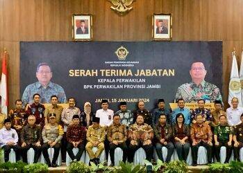 Ketua DPRD Hadir Serah Terima Jabatan Kepala BPK Perwakilan Provinsi Jambi