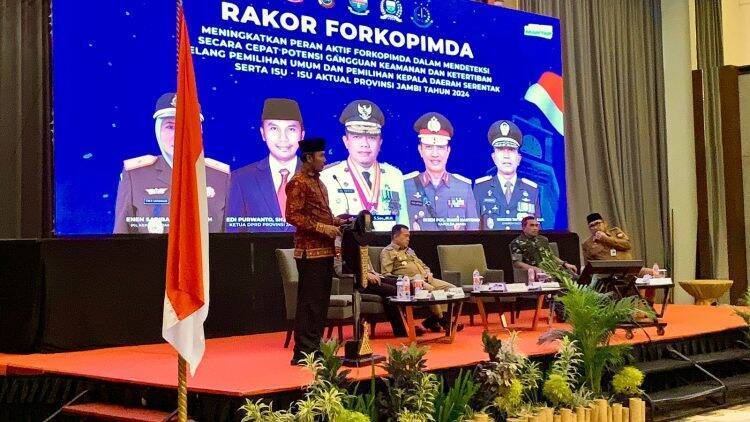 Ketua DPRD Jambi: Sukseskan Pemilu 2024, Jaga Bersama Kamtibmas