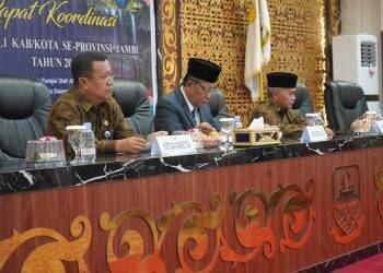 Rakor Staf Ahli Jadi Media Wujudkan Kesejahteraan Masyarakat Provinsi Jambi
