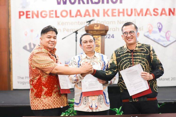 Kadis Kominfo Provinsi Jambi Hadiri Workshop Pengelolaan Kehumasan Kemendagri dan Pemerintah Daerah
