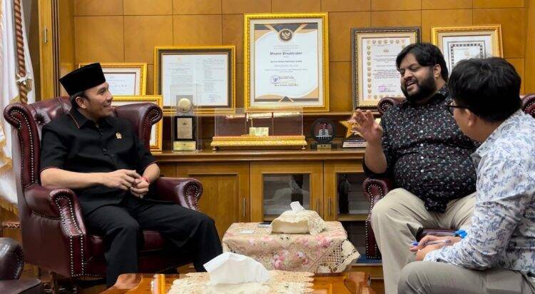 Edi Purwanto Paparkan Potensi Jambi Dihadapan Wakonsul Amerika