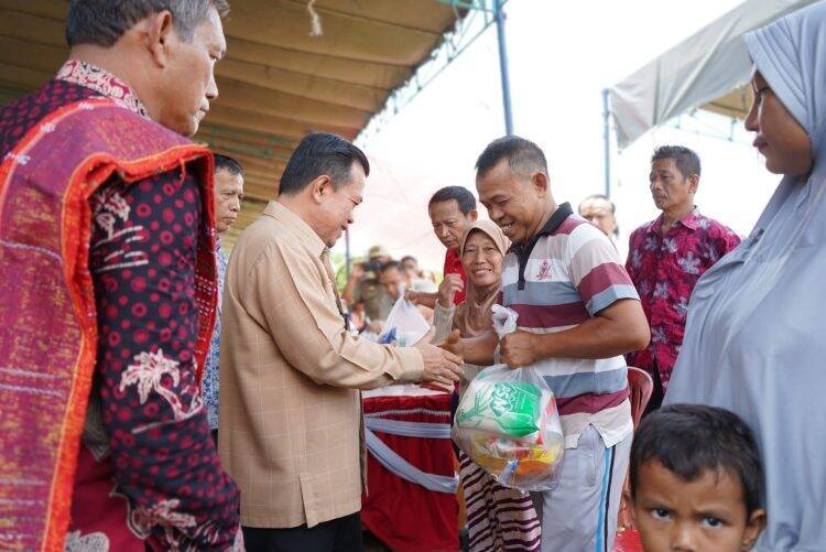 Dihadiri Seribu KK, Al Haris Bantu Rp100 Juta Pembangunan GPIB Marturia 2 